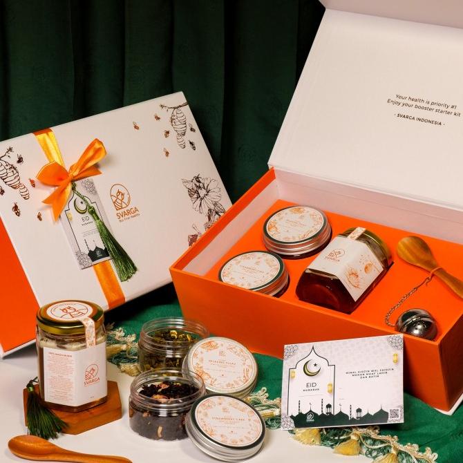 

Hampers Parcel Special Svarga - Pure Honey & Tea Blends Set
