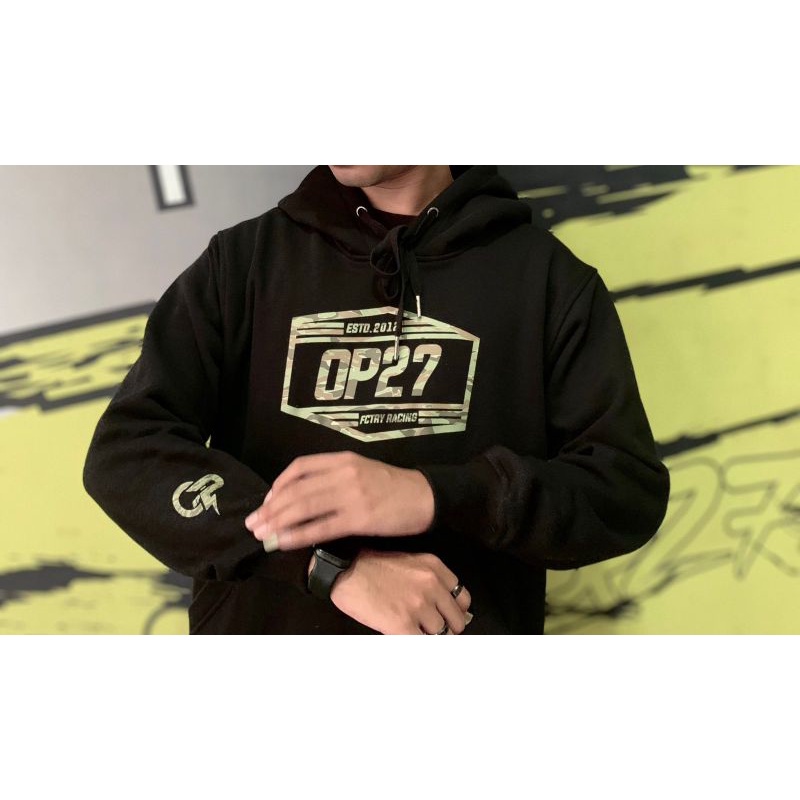 Hoodie op27 factory code black camo