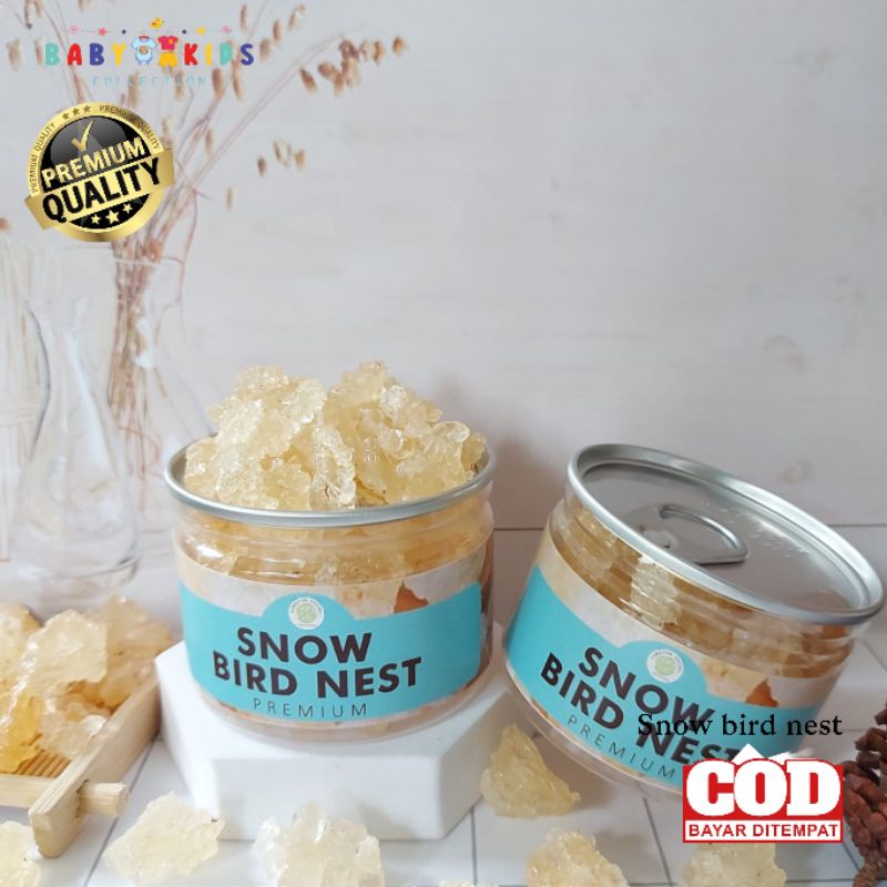 

Can Snow Bird Nest Sarang Burung Tragacanth Gum Xue Yan Kualitas Premium