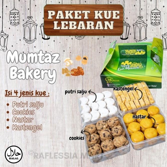 

Paket Kue Kering Mumtaz Bakery|Kue Lebaran|Kastengel|Putri Salj|Nastar