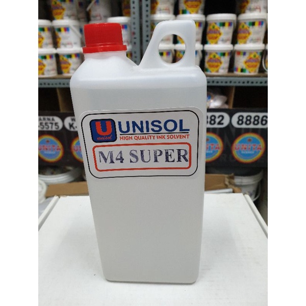 M4 Super 1Ltr Minyak Sablon Plastik Karung