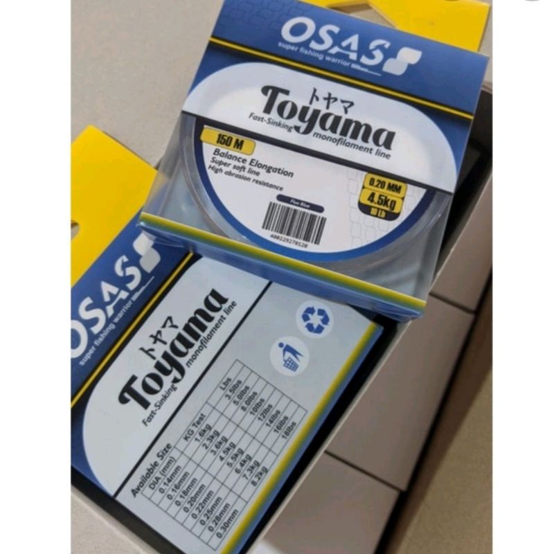 SENAR PANCING OSAS TOYAMA 150 M