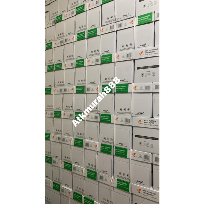 

Kertas PP Lite A4 75 Gram/HVS/Fotocopy Paper/Max:2 Box/Gojek Grab