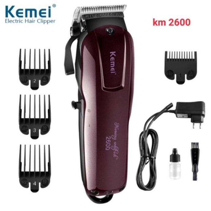 Hair Cliper Mesin Cukur Rambut Cas Elektrik Bagus Dan Pisau Cukur Leniga12