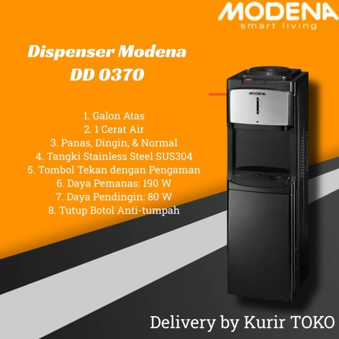 Modena Water Dispenser Galon Atas Dd 0370 Dispenser Modena Dd0370 Taliza7