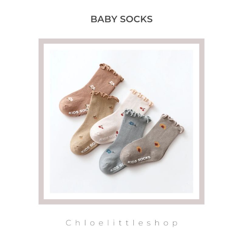 Kaos Kaki Anak Bayi Perempuan QE / Baby Socks