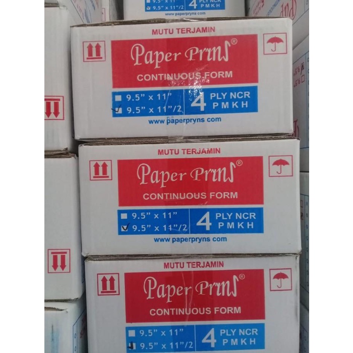 

Kertas CF Continuous Form 4 ply/2 Paper Print