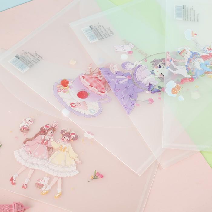 

Map Folder Plastik A4 Pretty Girl Premium