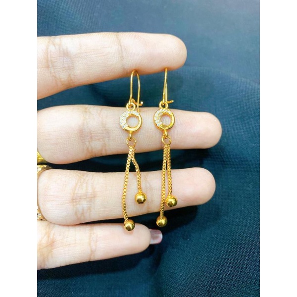 Anting titanium import kode 06 ,awet,tahan lama