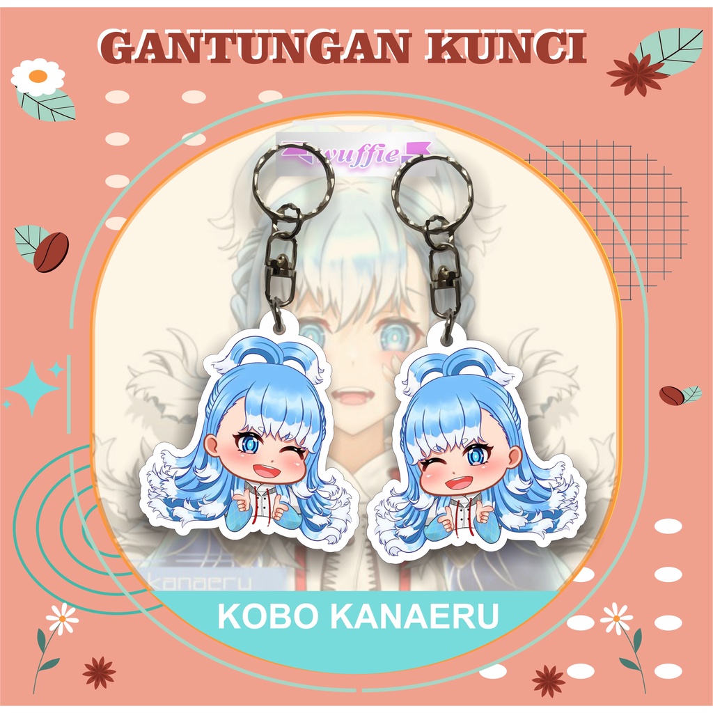[BUKAN PO]  Gantungan Kunci Akrilik Vtuber Kobo Kanaeru