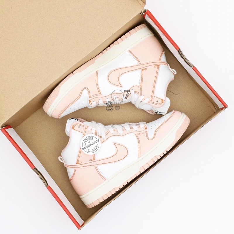 Dunk High Arctic Orange Denim