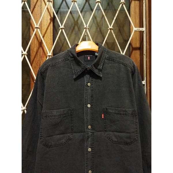 kemeja denim levis second original M