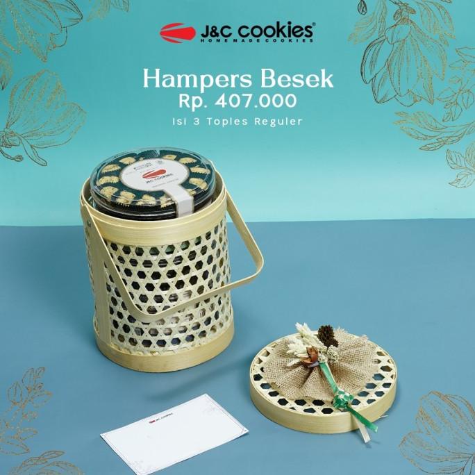 

Hampers Kue Kering Jnc Cookies Kue Lebaran Toples Regular J&C Cookies Original