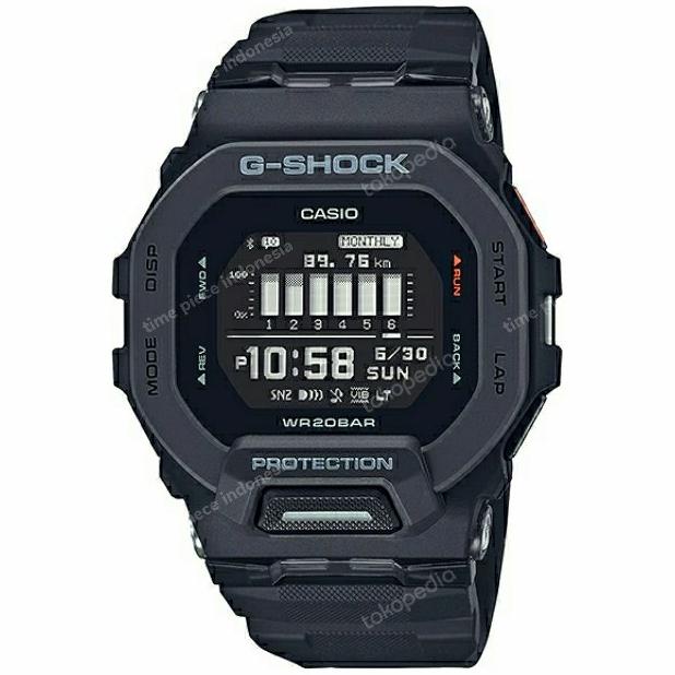 Casio G-Shock Gbd-200-1Dr / Gshock Gbd200-1 Original & Garansi