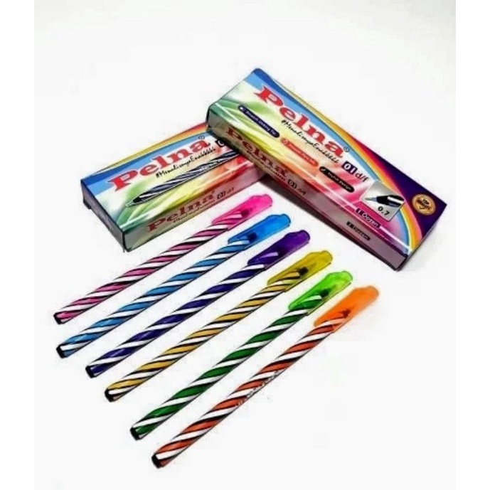 

Bolpen Bolpoin Pulpen per pack isi 12 pcs