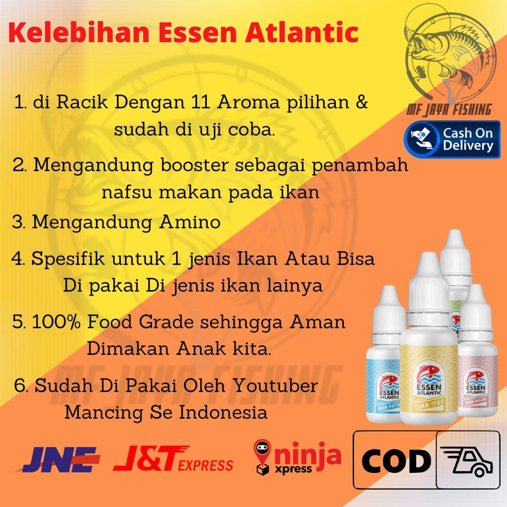 Murah Essen Esen Atlantik Atlantic Ikan Mas Umpan Pancing Jitu Ikan Mas  Esen Khusus Ikan Mas 15Ml