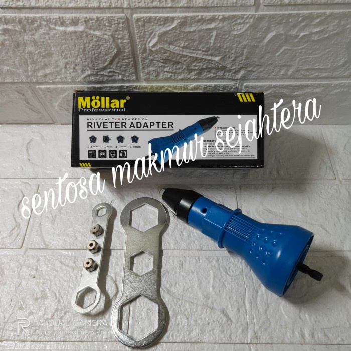 K6799- Adaptor Gun Rivet Adapter Rivet Mesin Bor
