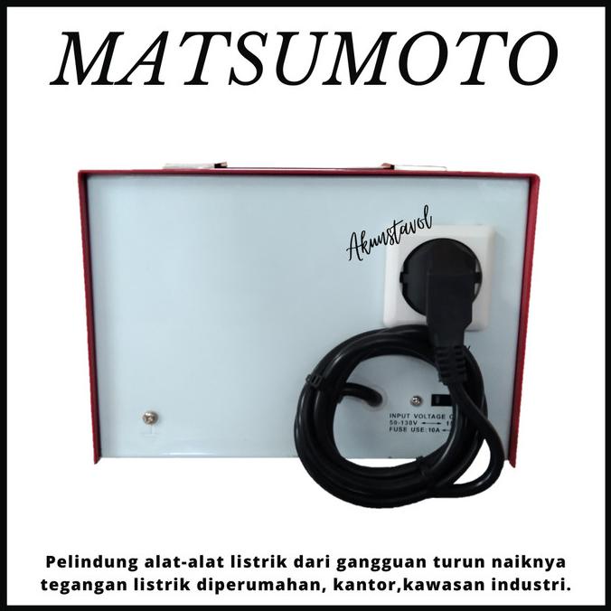 Stavolt Matsumoto 1500N - Stabilizer Listrik 1500Watt