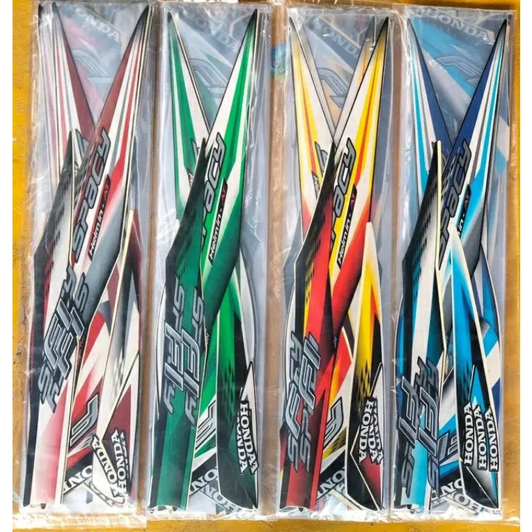 striping stiker ori Honda spacy list body spacy sticker specy full body
