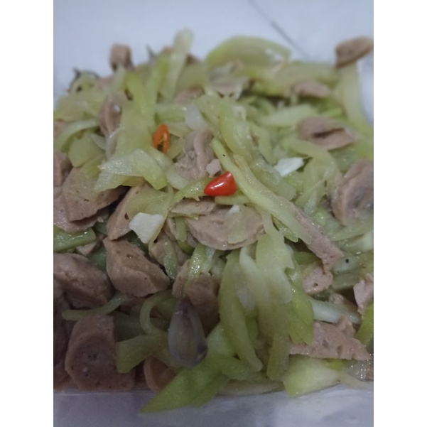 

tumis labuh siem/baso fresh