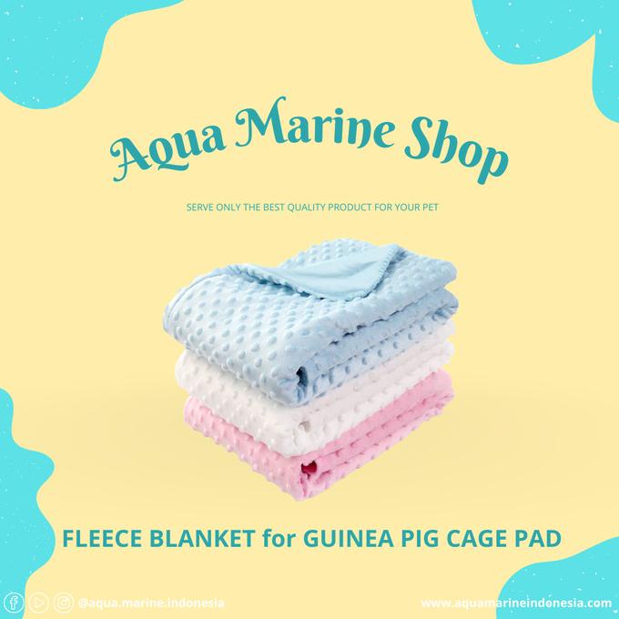 KAIN FLEECE ALAS KANDANG GUINEA PIG