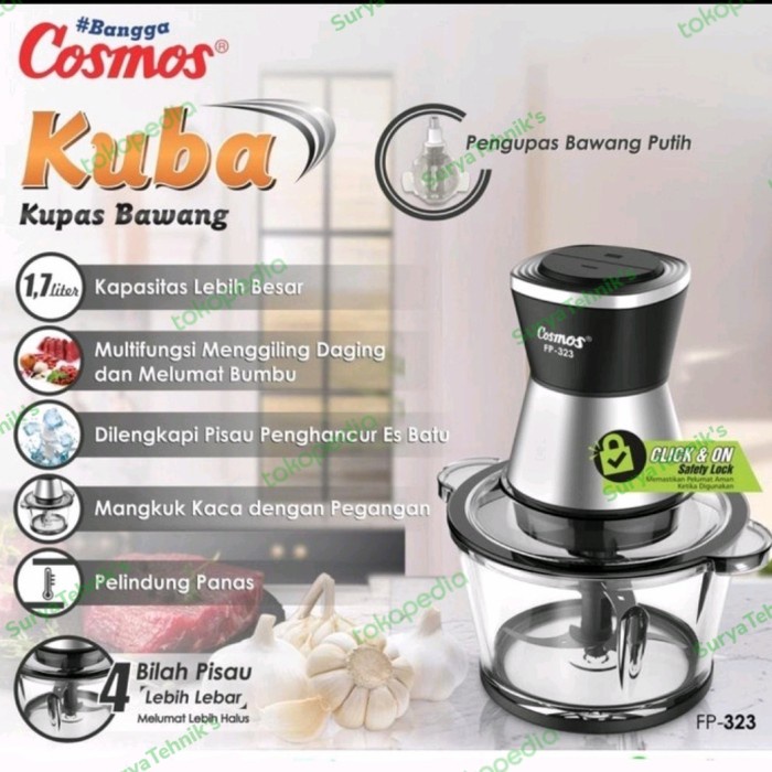 Terlaris Copper Cosmos Fp-323 Penggiling Daging & Bumbu Garansi