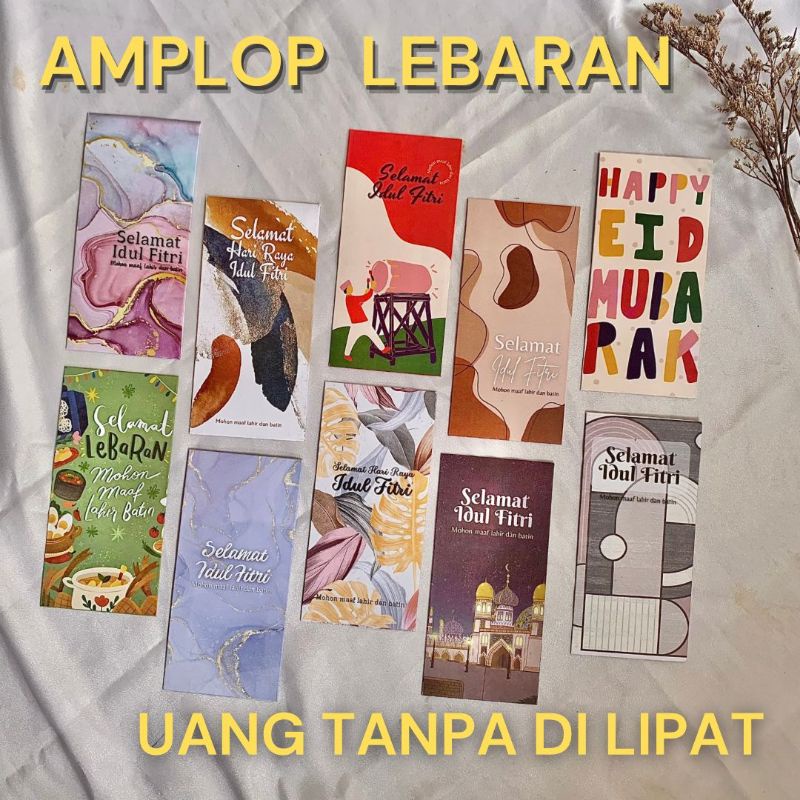 

Amplop lebaran lebaran premium 2023 uang tanpa dilipat