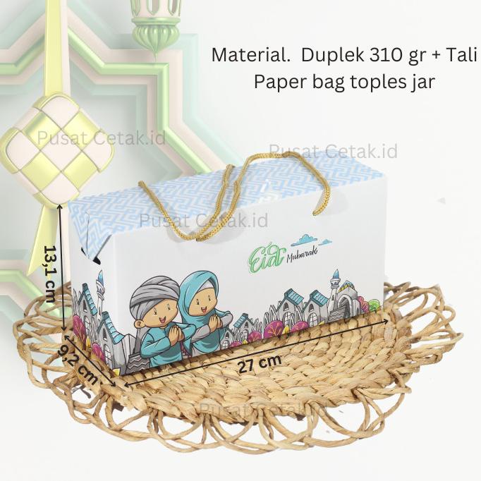 

salle Parsel Ramadan Paper Bag Toples Parcel Lebaran Box Hampers Idul Fitri
