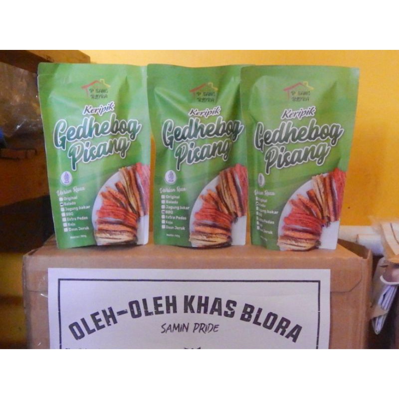 

TERMURAH!!! Keripik Gedhebog Pisang Aneka RasaKeripik Batang Dalam Pisang Cemilan Oleh-Oleh Khas Blora Viral