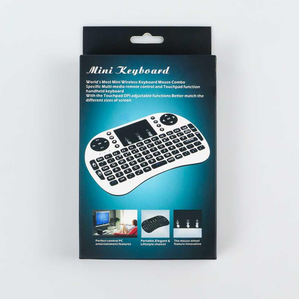 Taffware Mini Keyboard Wireless 2.4GHz dengan Touch Pad &amp; Mouse - i8