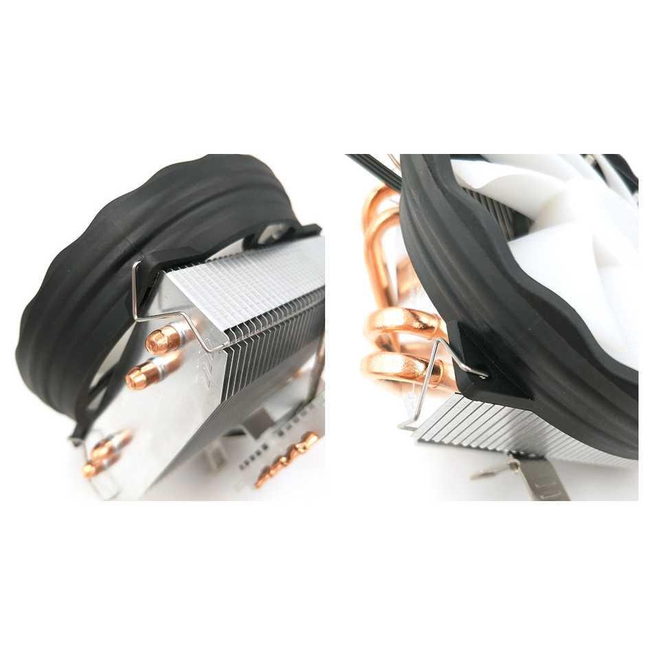 Snowman CPU Heatsink 4 Heatpipe with 1 Fan 120 mm 400