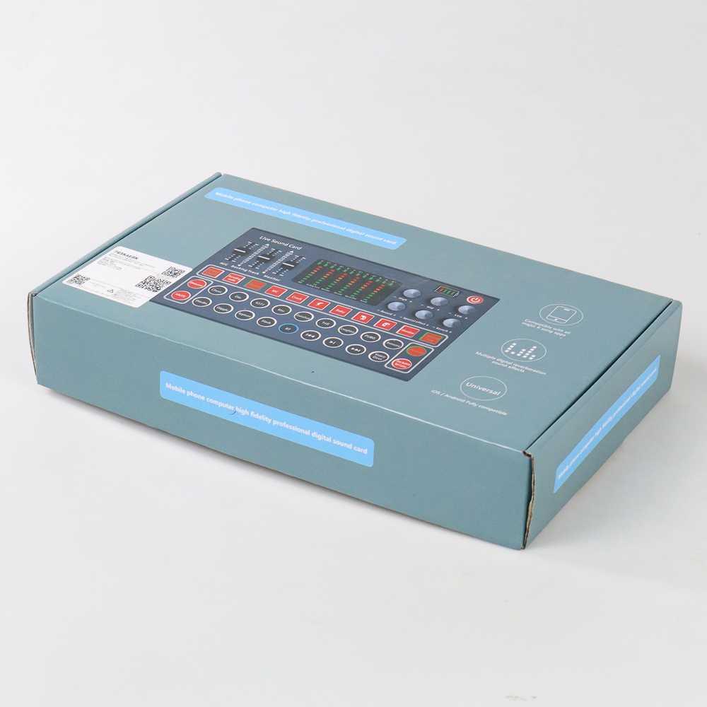 MOOER Mixer USB Sound Card Live Broadcast Recording Special Effect 9