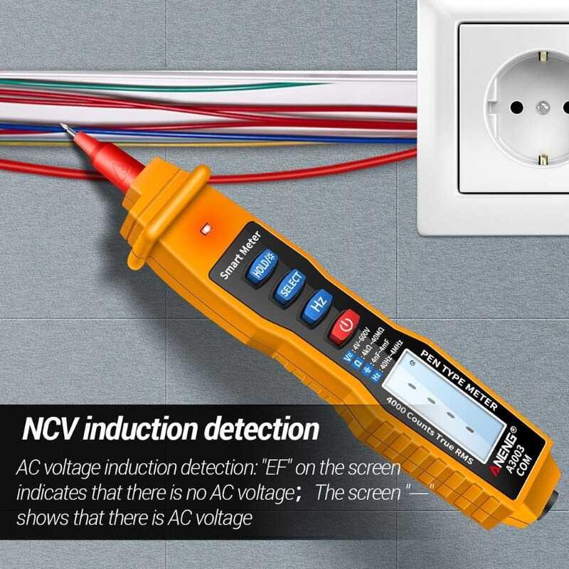 Taffware ANENG Digital Multimeter Voltage Tester Pen 3003