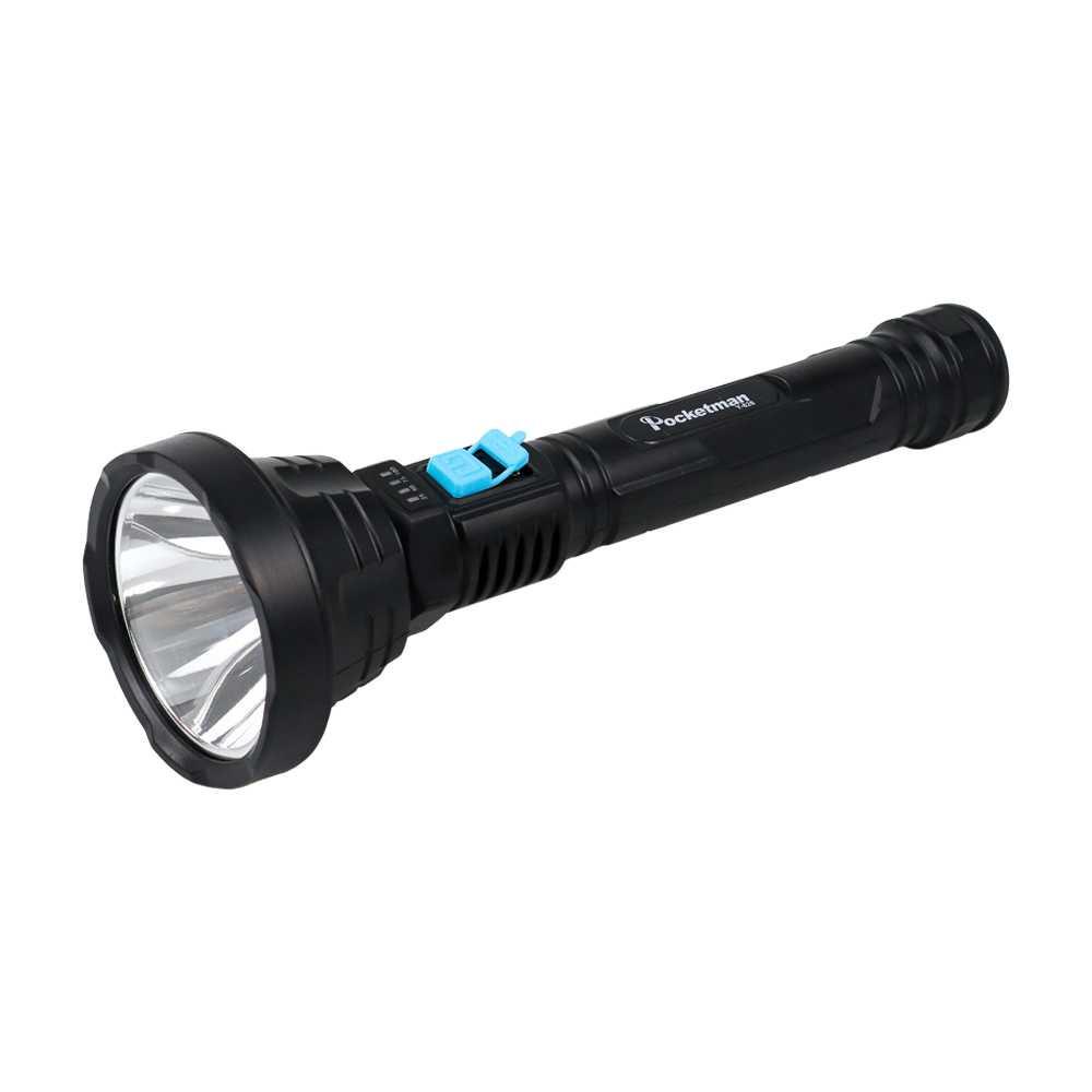 Pocketman Senter LED Waterproof USB Cree XPE 500 Lumens -826