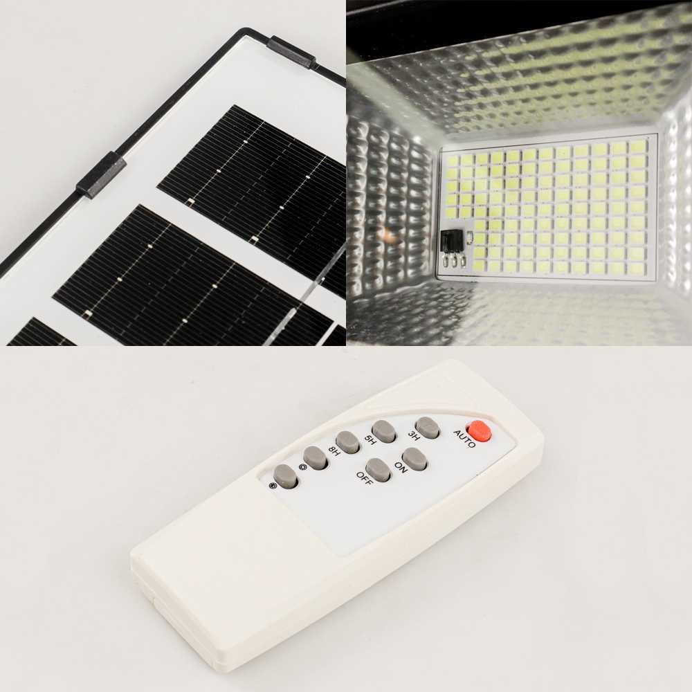 OOBEST Lampu LED Solar Panel Outdoor Light IP67 Cool White 30W 1500mAh B100