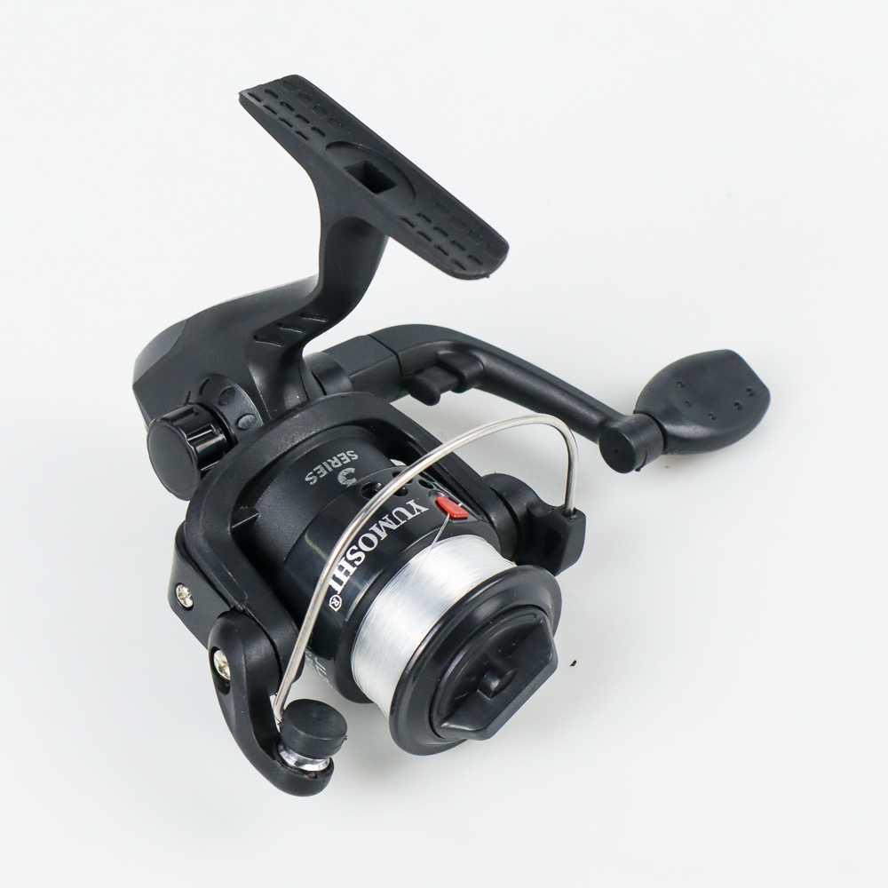 YUMOSHI Gulungan Pancing Fishing Reel 3+1 Ball Bearing 5.2:1 L200