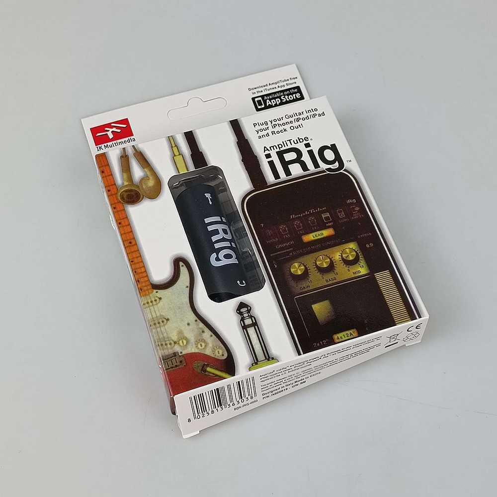 iRig AmpliTube Gitar Adapter for iPhone /iPod Touch/iPad - FGHGF