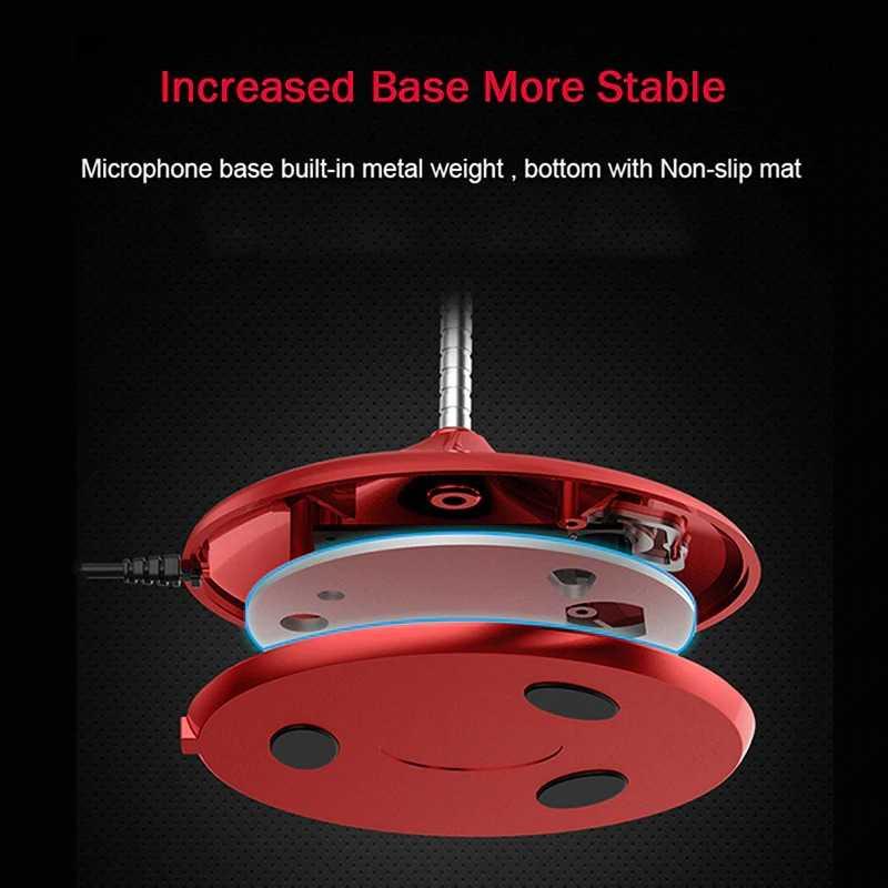 Popupine Studio Stereo Recording Microphone 360 Degree 3.5mm F300