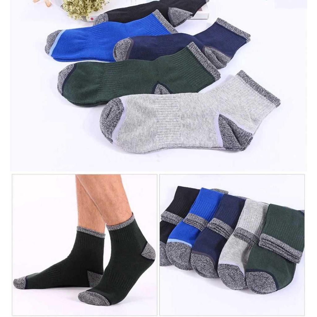 ZTOET Kaos Kaki Olahraga Pria Quick Drying Breathable Men Socks 39-45 Z273