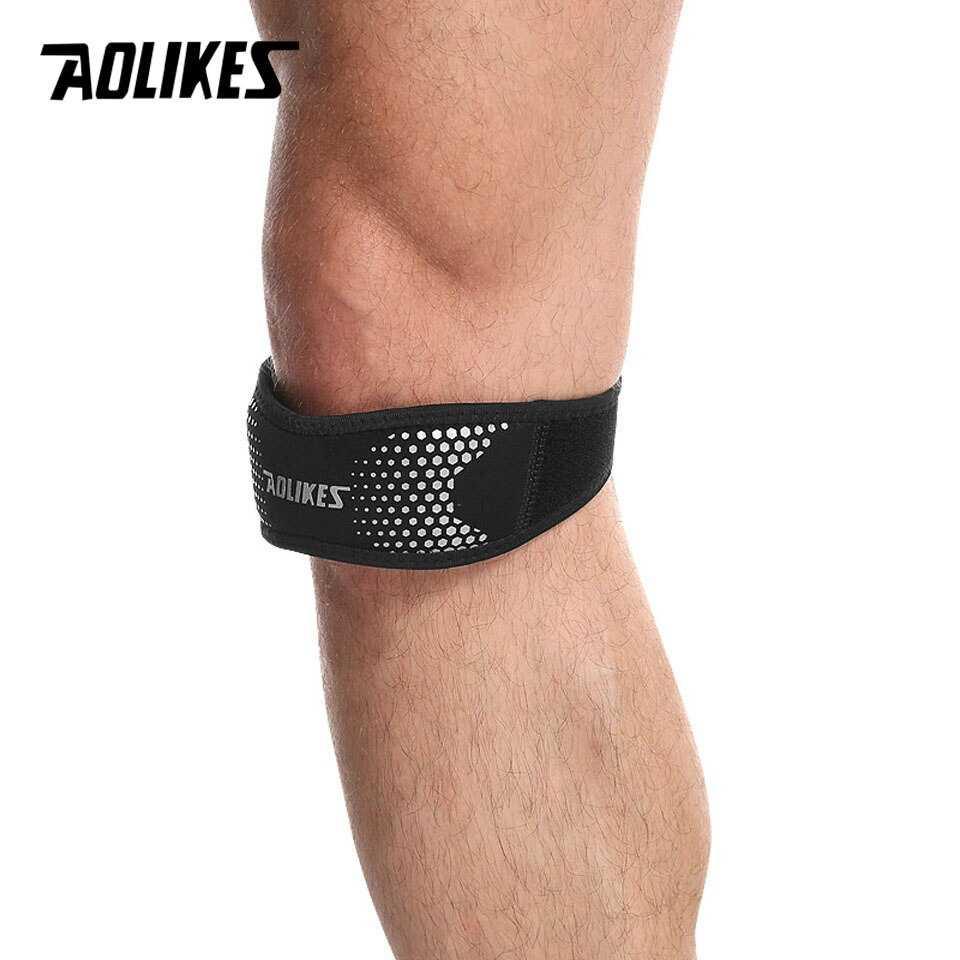 AOLIKES Pelindung Lutut Olahraga Knee Pad Support Brace Wrap A-7921 Sepeda Anak Bola Sepatu Roda Deker Lutut Futsal Basket Kneepad Futsal Pelindung Lutut Deker Lutut Volly Pelindung Lutut Bayi Pelindung Lutut Futsal Basketball Speda Anak Kneepad Basket De