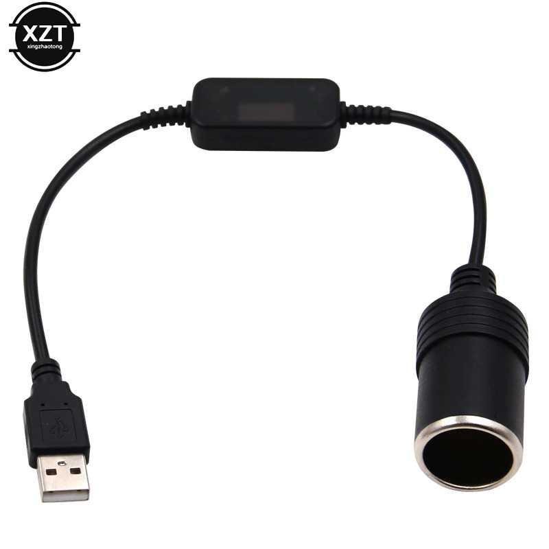 XZT Plug Mobil USB Cigarette Plug Power Socket 5 V to 12 V - XZT0017