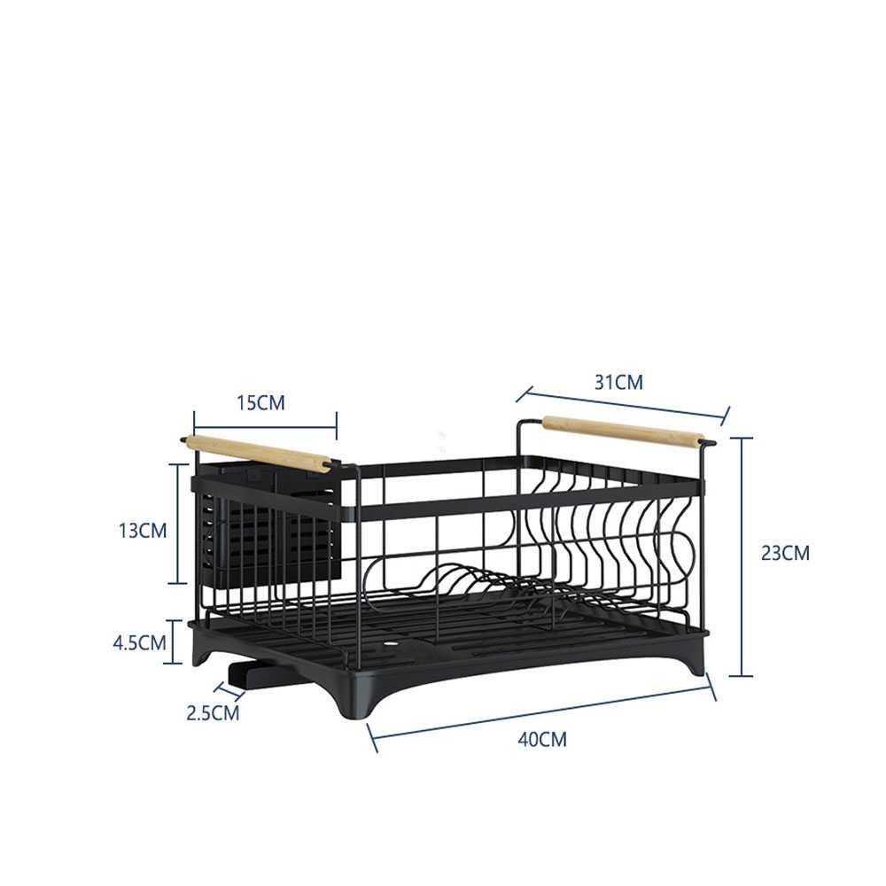 PAMIJUJU Rak Pengering Cuci Piring Kitchen Drain Basket - MYHY001