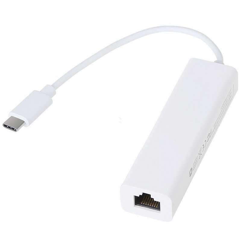 USB 2.0 Type C to RJ45 Ethernet LAN Adaptor for Windows - 9700