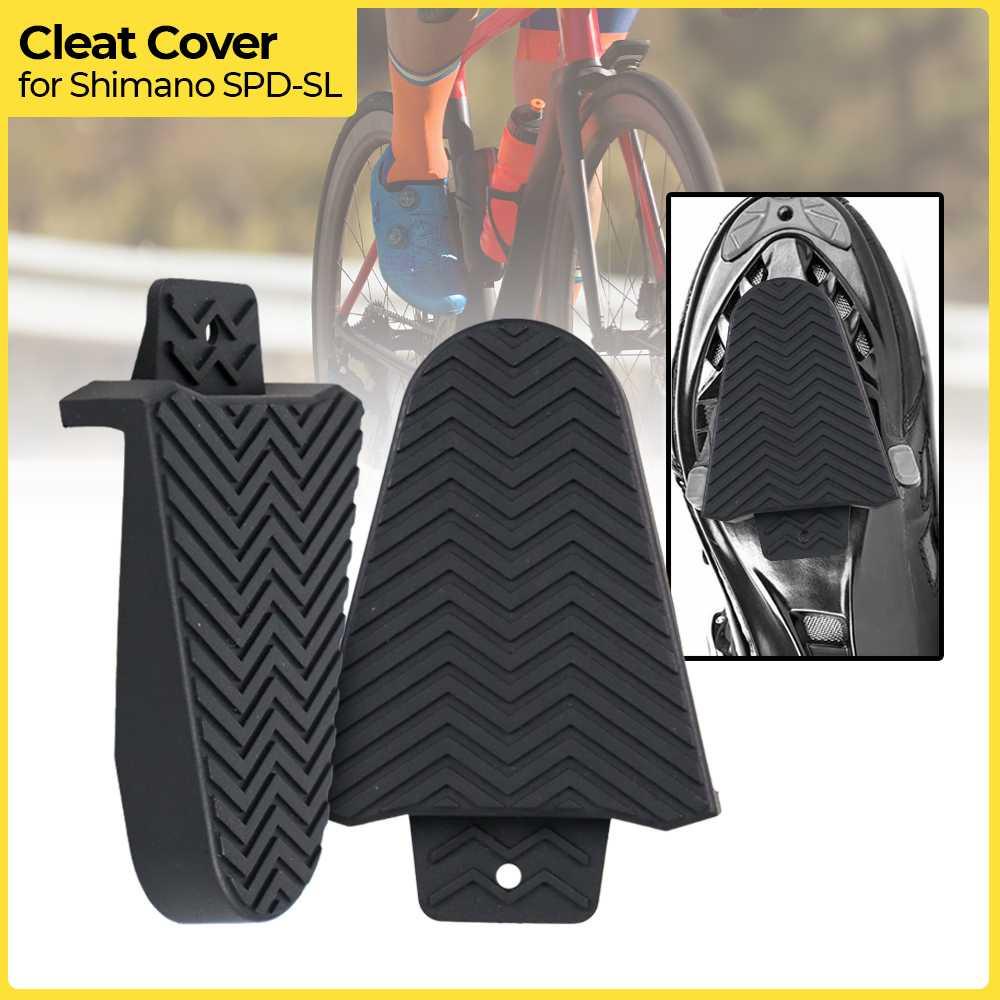 ZERAY Cleat Cover Pedal Sepeda Protector Clip for Shimano SPD-SL - RBL