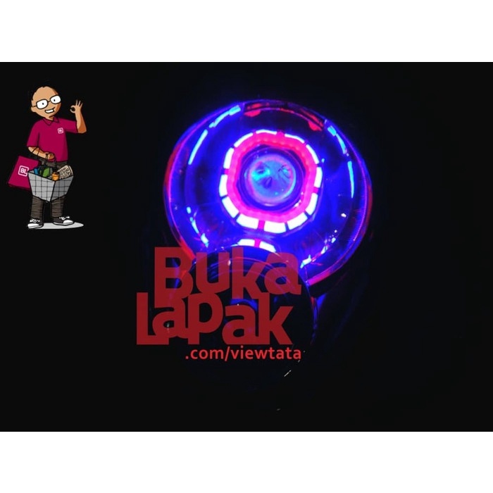 Paket Projector Led Plus Reflektor Scoopy - Led Projie Scoopy