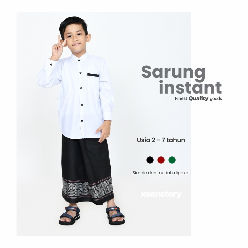 Sarung instant anak