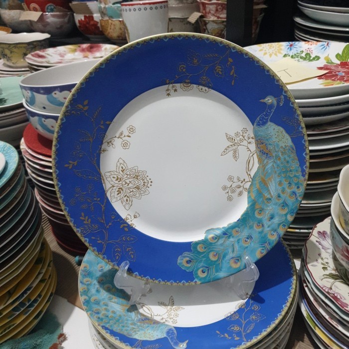Piringku Piring Biru Merak