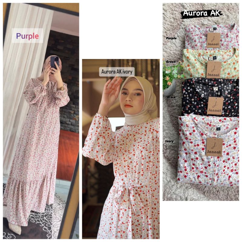 AURORA DRESS BY JANNAT // AURORA AK // AURORA YK // AURORA RL