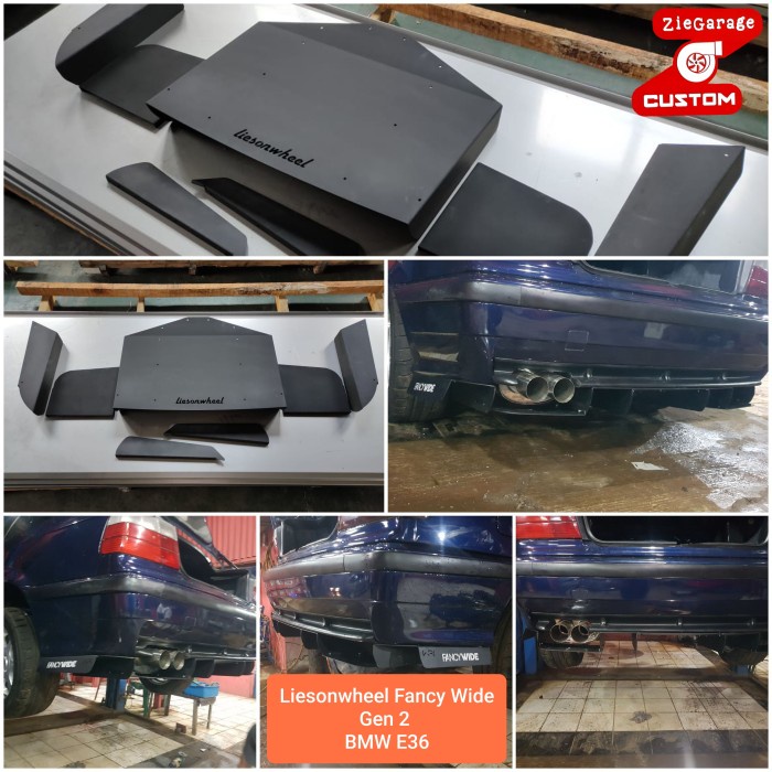 Liesonwheel Fancy Wide Diffuser BMW E36 Limited