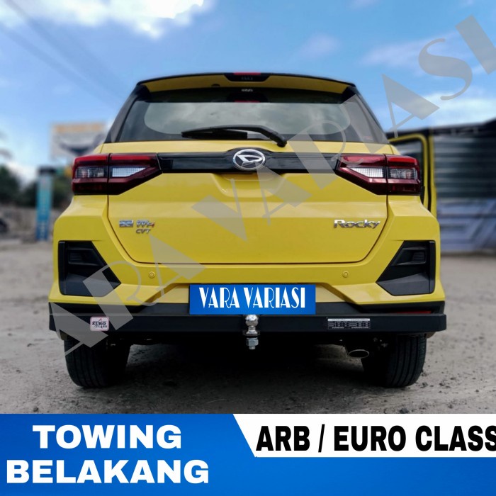 PENGAMAN BUMPER BELAKANG MOBIL DAIHATSU ROCKY / TOWING BAR ROCKY 2021